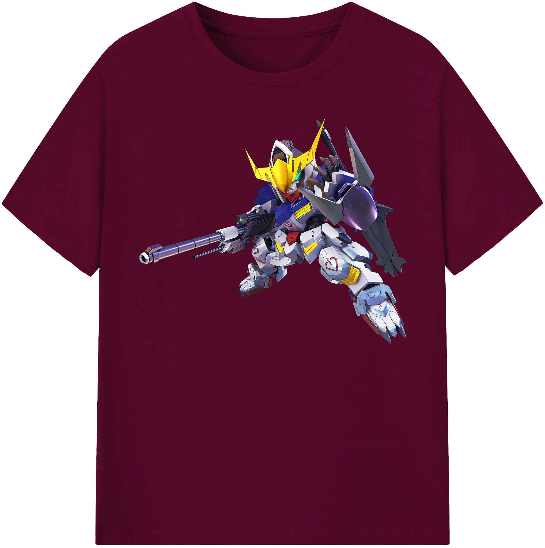 （画像用） 機動戦士ガンダム Mobile Suit Gundam レディースカジュアルプリントTシャツ（綿100％）